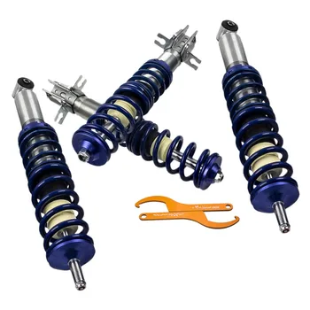 

COILOVER For VW Rabbit Golf MK1 models 1975-1984 ADJUSTABLE SUSPENSION KIT Lowering Struts COILOVERS Spring