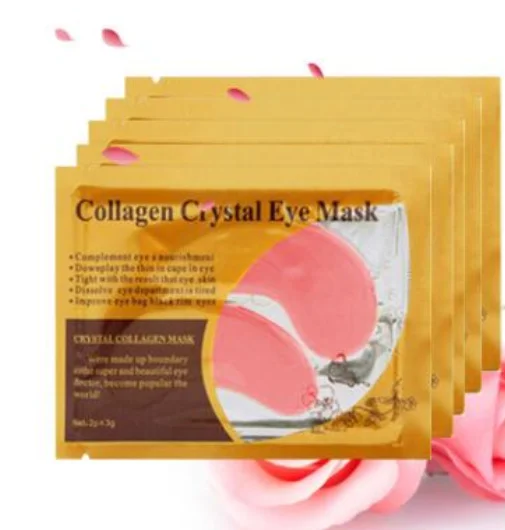 03 5PCS Темные круги подушечки для глаз уход за кожей маска для глаз 5 шт. коллагеновая кристальная маска на лицо гелевые патчи для глаз мешки для глаз морщинки TSLM1 - Цвет: 03 5PCS