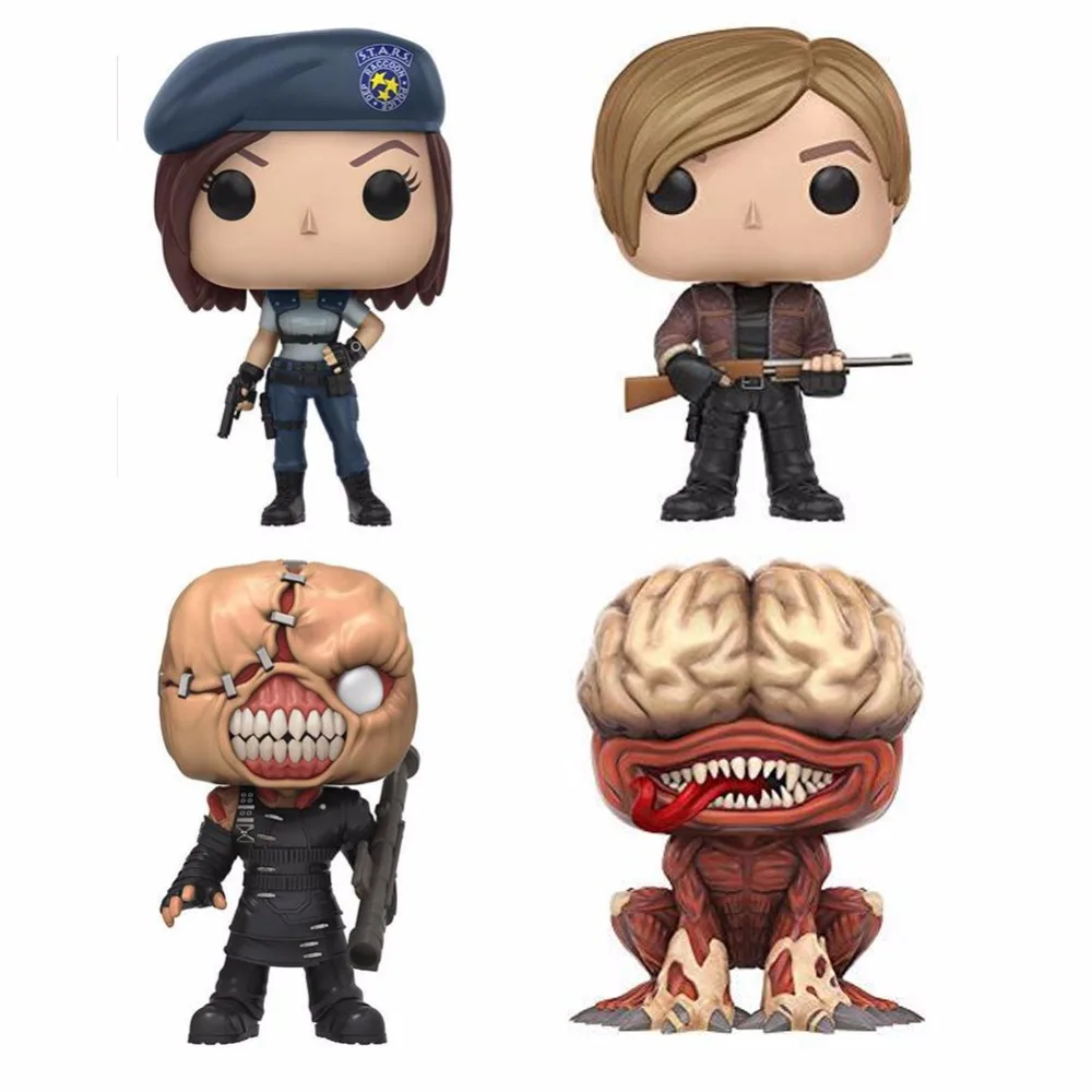 

Funko Pop EVIL Character JILL VALENTINE & NEMESIS 10cm Vinyl Action Figure Toys