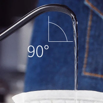 

Stainless Steel Hand Punch Pot Long Mouth Fine Mouth Coffee Pot Hanging Ear Pot Drip-Type Covered Bubble Pot 600Ml