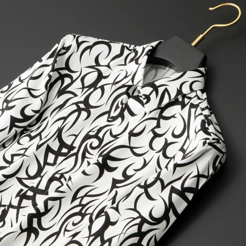 Рисунок 3 - Мужская однобортная рубашка из натурального хлопка