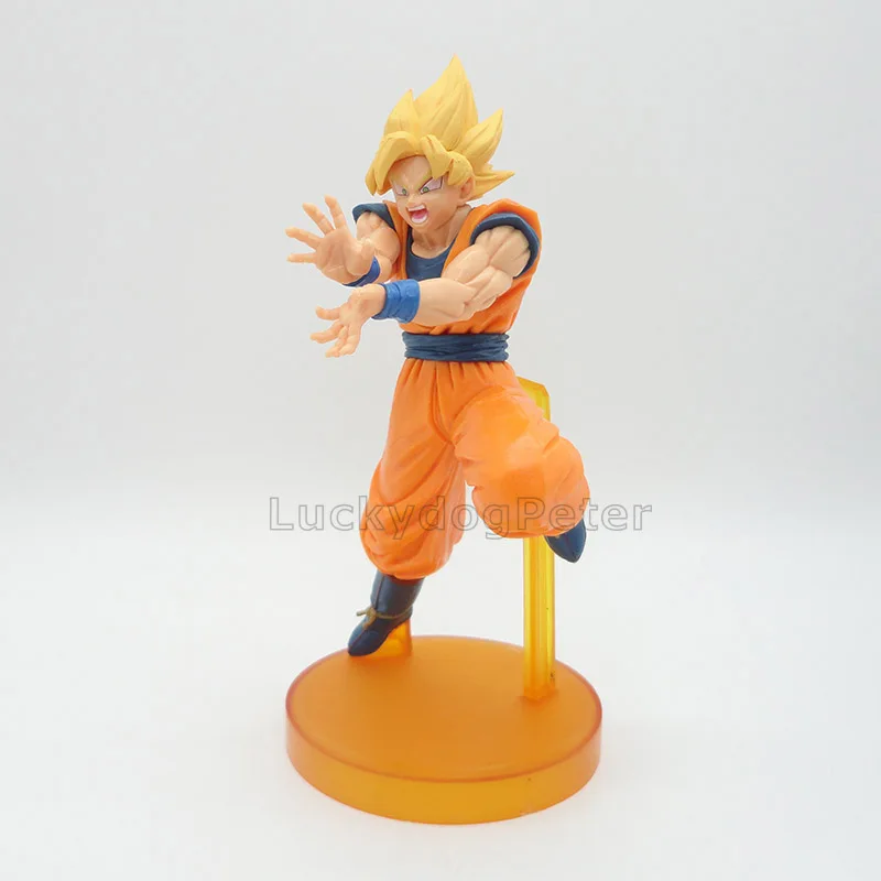 Dragon Ball Android Battle Ver. Фигурка Гоку 1/8 масштабная окрашенная фигурка Супер Saiyan Son Goku ПВХ фигурка игрушка Brinquedos