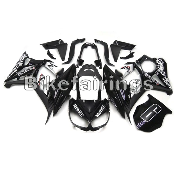 As Picture Shown Обтекатели для мотоцикла для Kawasaki Z1000 2010 2011 2012 2013 полный корпус пластик ABS впрыска West белый черный корпус - Цвет: As Picture Shown