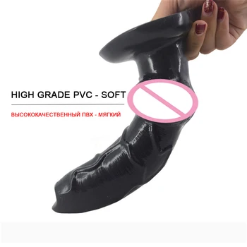 Big Animal Dog Dildo Realistic Wolf Penis Women Masturbate Sex Toy for Anal Dildo with Suction Cup Erotic Product Adult Sex Shop 5