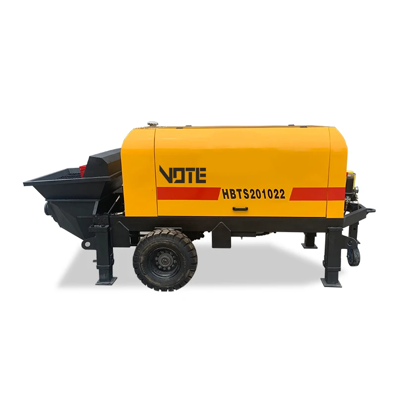 Electric Concrete Pump Truck Machine Mini Hydraulic Diesel Trailer Mounted Factory Supply Portable - Image 3