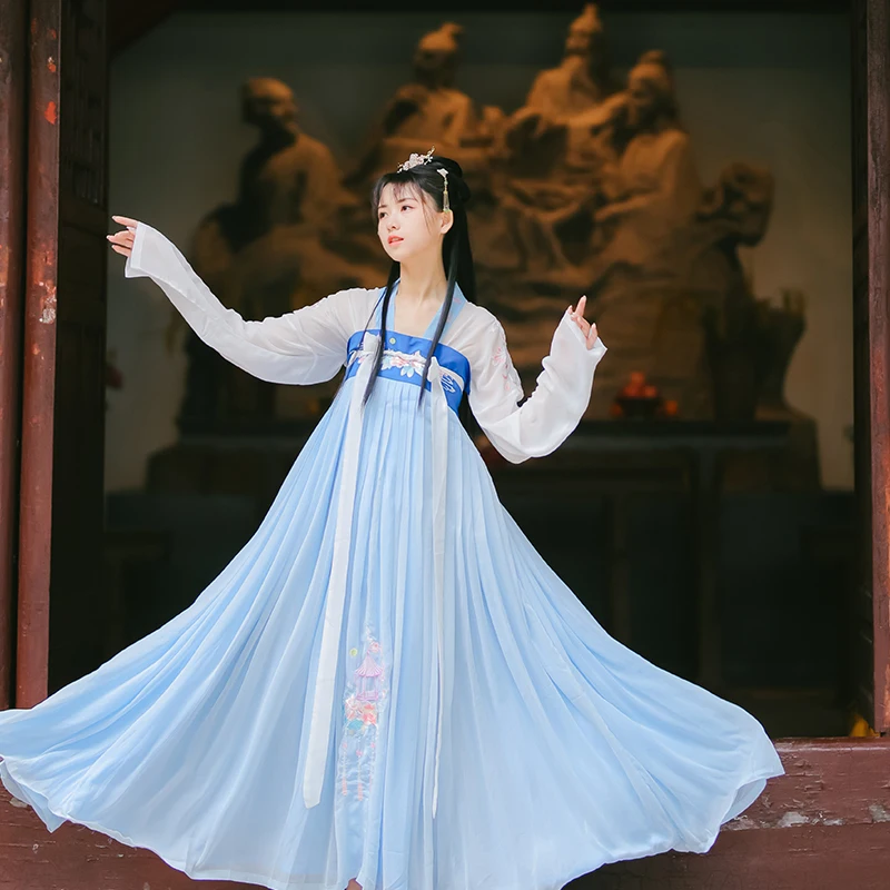 Ancient Han Dynasty Princess Clothing Daily Hanfu Han Tang Hanfu Tang Suit Chinese Style Clothes 20