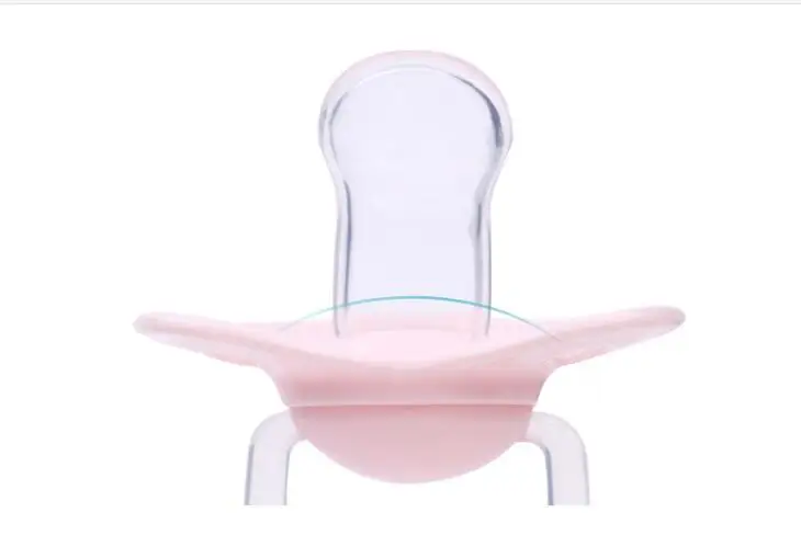 Infant Silicone Baby Pacifier Nipple Baby Pacifiers Dummy Newborn Soother Toddler Holder nipple White Pink Nipple Pacifier