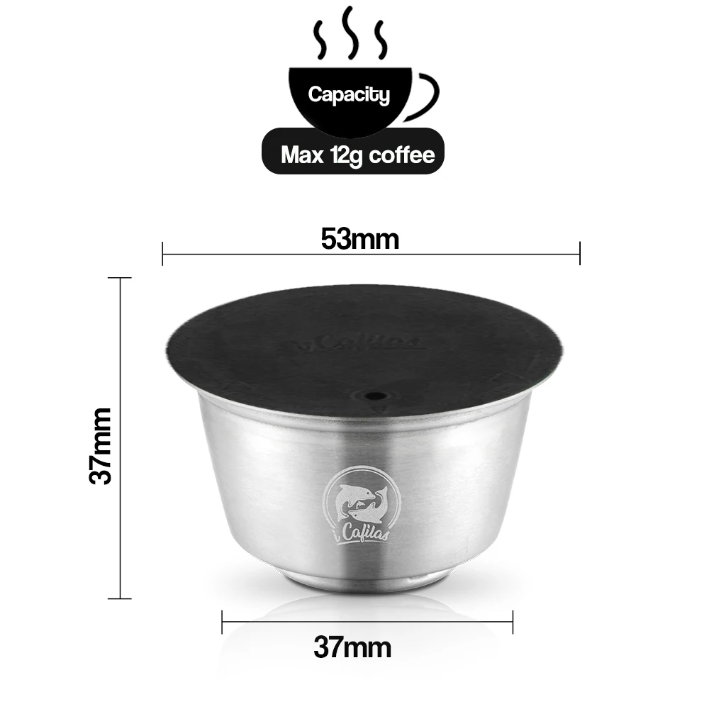 Для Nescafe dolcegusto Lumio машина многоразового кофе капсулы стручки капельница из нержавеющей стали кофейные фильтры для многократного использования