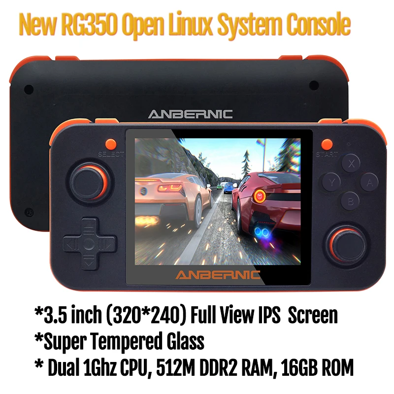 Консоль игровая РГ 3 5 350 дюйма 16 Гб памяти 64 бит|Портативные игровые консоли| |
