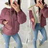 FORERUN Winter Coat Women Plus Size Hooded Bubble Jacket Patchwork Winterjas Dames Parkas Mujer 2022 Manteau Femme Hiver ► Photo 1/6