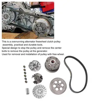 

Overrunning Alternator Freewheel Clutch Pulley Assembly Fit for JOG50 Tools Kit