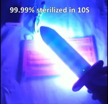 

12V Handle LED Germicidal Ultraviolet Light 270-290nm USB Germicidal UV Lamp White lighting UVC Sterilizer Lamp Bar