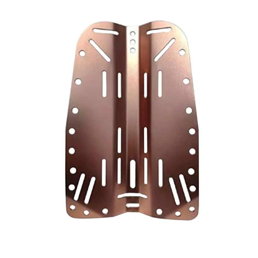 Rose Gold Technic Diver адаптер подводное оборудование для одного бака сверхмощный BCD жгут Алюминиевый Дайвинг задняя пластина подводный спорт Универсальный - Цвет: Rose Gold