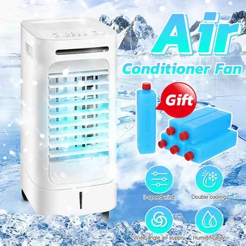 

10L Large Tank Indoor Room Air Condition Fan 220V 65W Power Saving Mobile Water Air Cooler Sleep Timer Portable