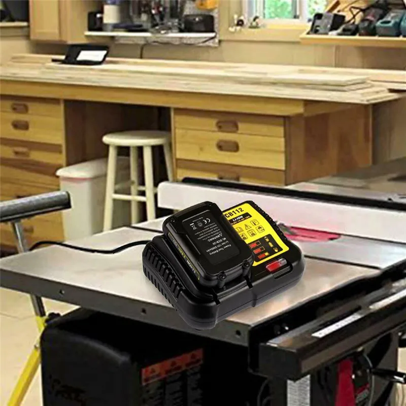 Быстрое зарядное устройство с несколькими аккумуляторами для Dewalt 10 8 18 в XR Li Ion DCB112