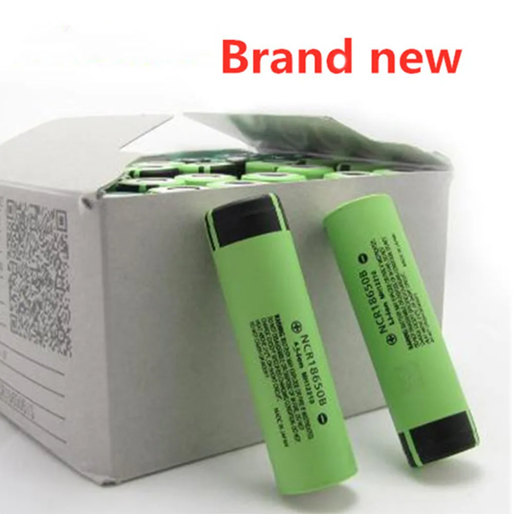 new Panasonic 18650 battery 3400mah 3.7V lithium battery high capacity rechargeable battery for flashlight laptop