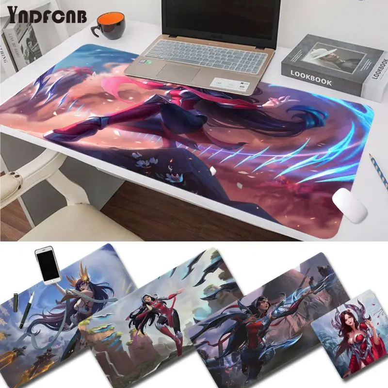 Коврик для мыши YNDFCNB Irelia прочный резиновый коврик размер игровых приставок Cs Go LOL