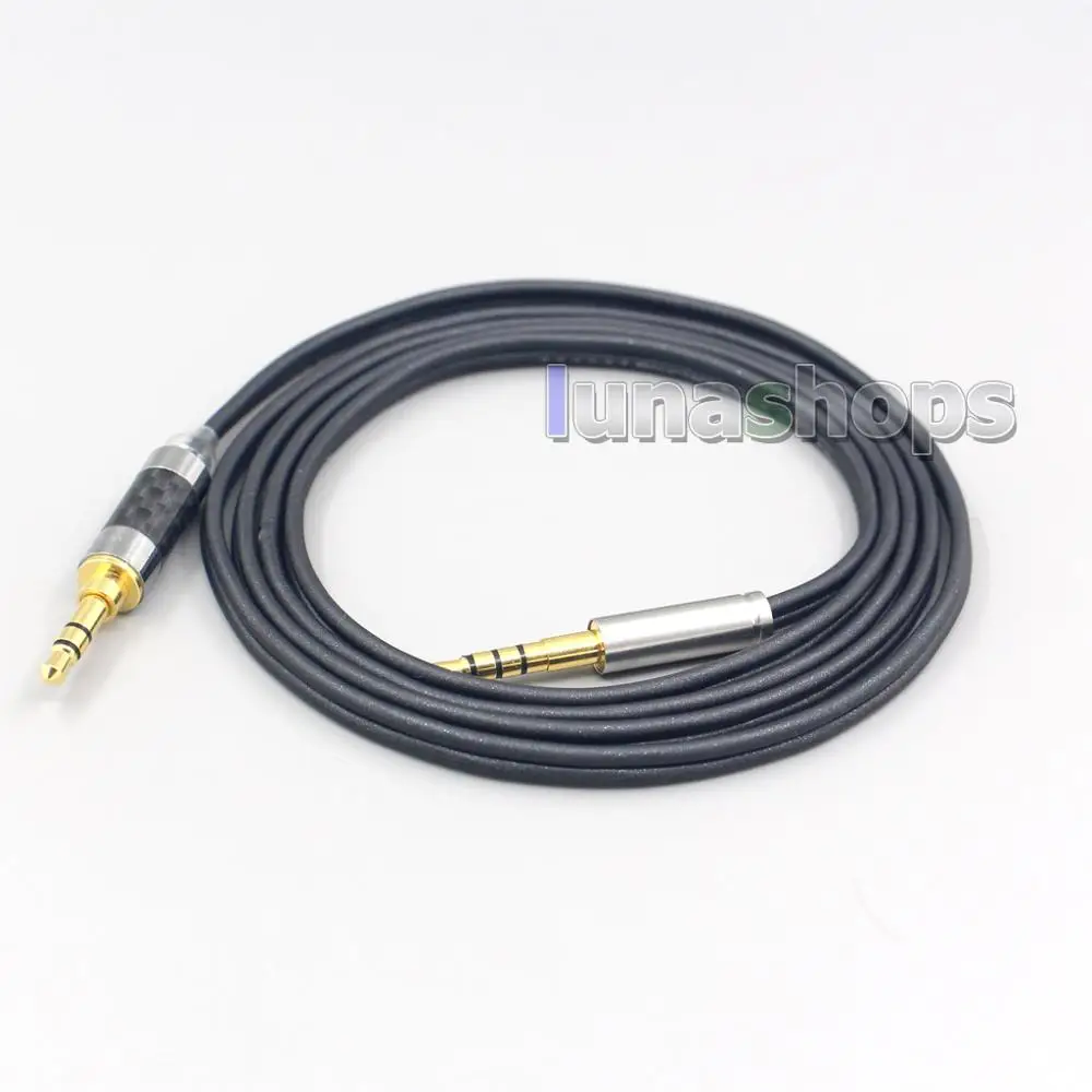 

Black 99% Pure PCOCC Earphone Cable For Audio Technica msr7 sr5 ar3 ar5bt Fidelio X1 X2 F1 L2 L2BO X1S X2HR M2BT