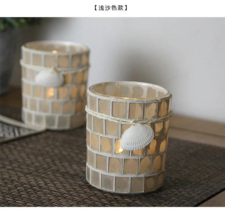 Votive Candle Holders Glass Centerpieces Home Decor Glass Christmas Candlestick Nordic Wedding Candle Holder Lantern II50ZT