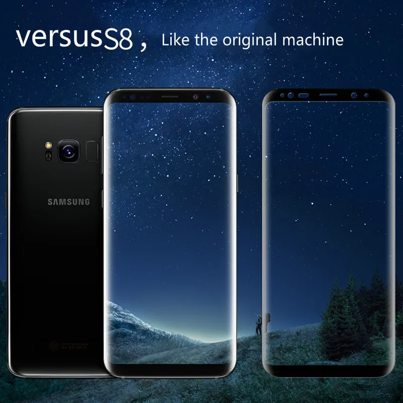 

Samsung S8 Tempered Film Full Screen Nano Microcrystalline Explosion-Proof Soft Film Surface S9 +Phone Screen Protector