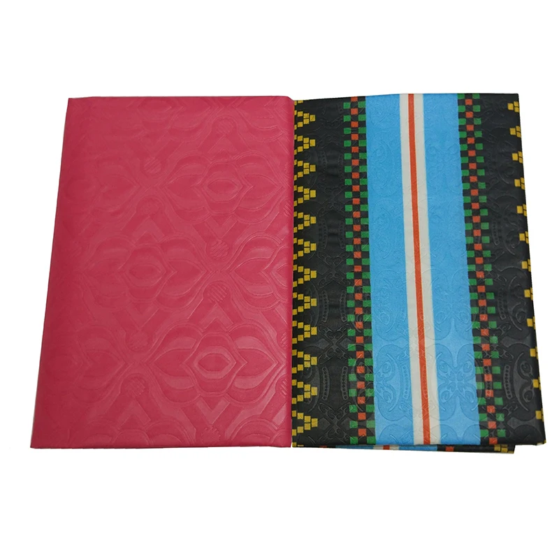 African Veritable Wax Tissue African Printed Polyester Fabric Tie-Dye Cloth DIY African Pagne Wax Ankara Fabric 2+2 Yards