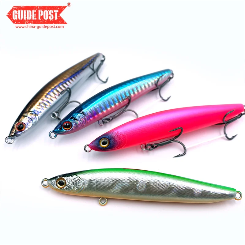 GUIDE POST BOWAN Long Shot Sinking Pencil Fishing Lure 8g-22g Hard Bait  Full Swimming Layer Artificial Wobbler Topmouth Culter