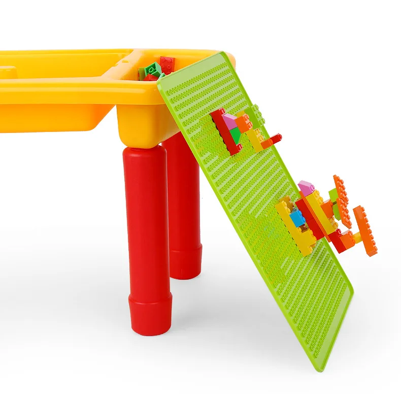 

Children Best Seller Building Blocks Educational Early Childhood DIY Toy Building Blocks Table Children'S Educational Toy Assemb