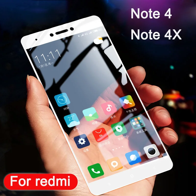 

protective glass on redmi note 4x 4 x tempered glas screen protector for xiaomi ksiomi note4x note4 not x4 safety tremp not4x 9h