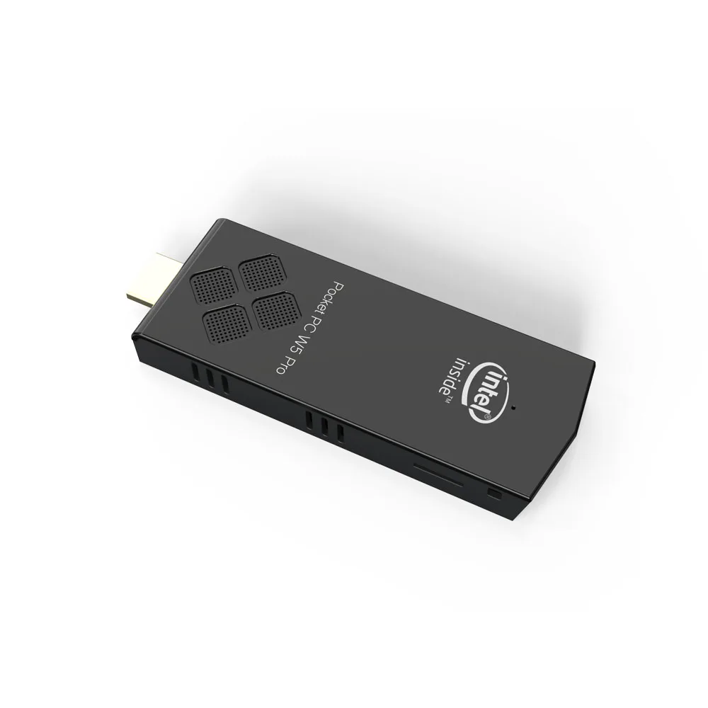 T5 Pro Stick мини ПК 4 Гб 64 ГБ 32 ГБ eMMC Windows 10 лицензированный Intel Atom x5-Z8350 BT4.0 2,4G/5G двойной WiFi карманный компьютер мини ПК
