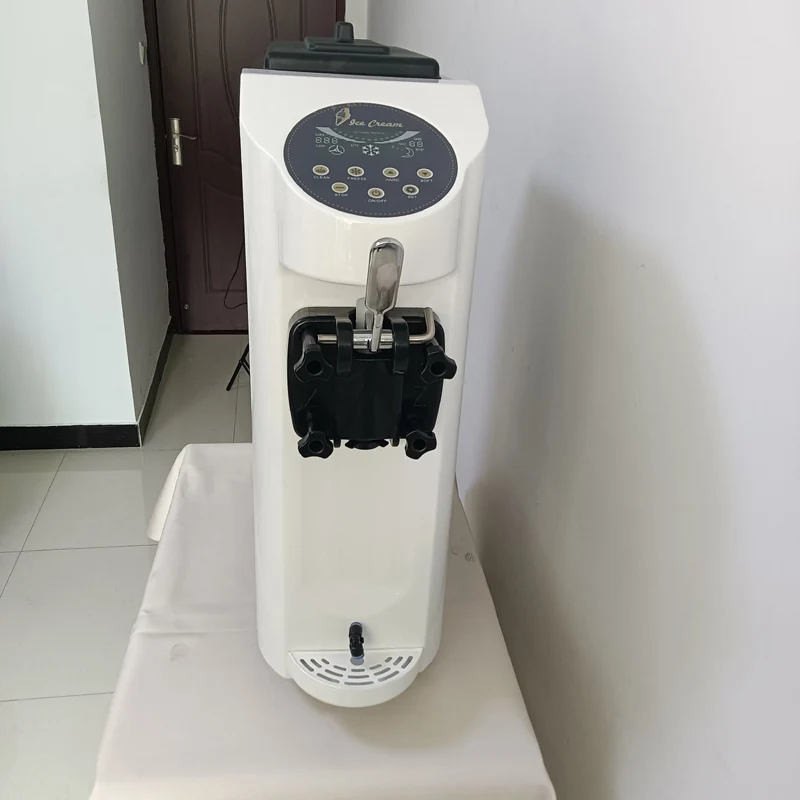 Macchina Del Gelato Dello Yogurt Della Macchina Del Gelato Molle Del Gelato Del Controsoffitto Del Ce Per Caffè, Bar, Macchina Di Produzione Del Gelat