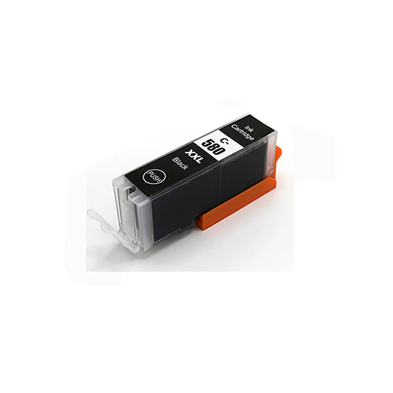 1PC Black 5 цветов PGI-580 CLI-581 PGI580 580 581 совместимый чернильный картридж для принтера canon принтерам PIXMA TR7550 TR8550 TS6250 TS9550 TS9551C - Цвет: 1PC Black