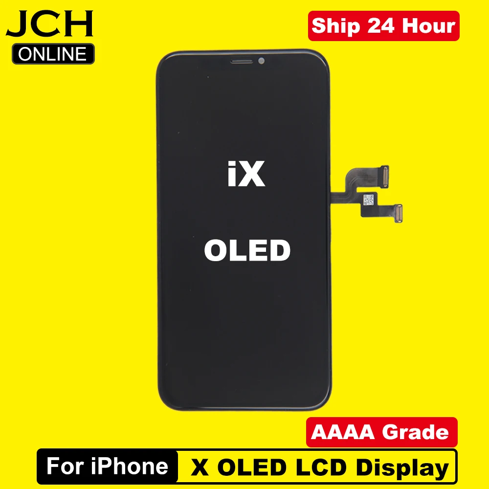 AAA+++ для iPhone X OLED дисплей с 3D сенсорным дигитайзером сборка замена экрана для iPhone X OLED ЖК с подарками