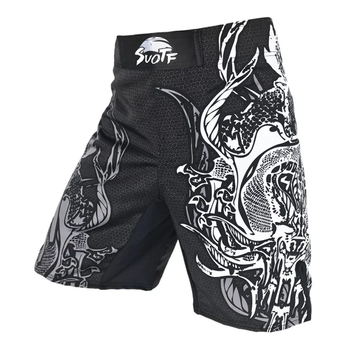 UFC BJJ ММА дышащие спортивные фитнес-шорты персональные PK Муай Тай кулак повседневные беговые бои дешевые шорты WWF боксерские шорты - Цвет: Shorts-19