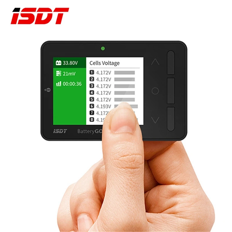 

ISDT BG-8S Smart Battery For Checker Balancer Receiver Signal Tester Quick Charge Function for RC Models Lipo Charging