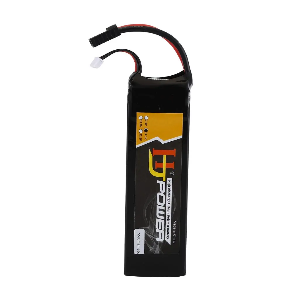 

5500MAH 11.1V 60C TRX-4 plug Lipo Battery For 1:10 RC Racing Drifting Car Boat Spare Parts Replace Rechargeable Batteries