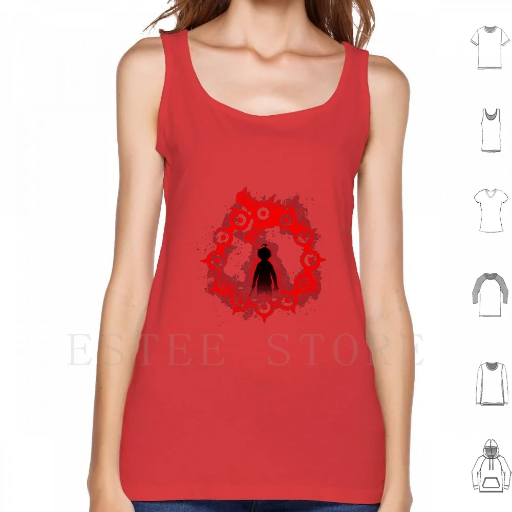 Dragon'S Sin Of Wrath Canotte Gilet Cotton Dragon Demon Captain Meliodas King Demon King Sin Of Wration Demon Prince Elizabeth