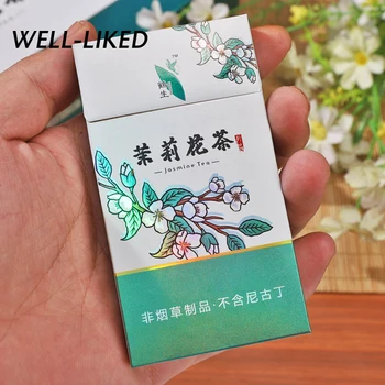 

1 Pack Fine Jasmine Tea Smoking Accessories Ladies & Men Cigarette Healthy Smoking Cigarette Quit Smoking New Style