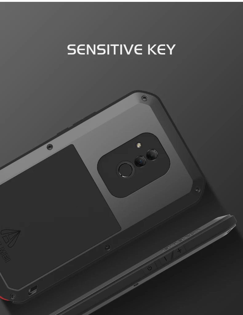 Металлический Чехол Love Mei для huawei mate 20 Lite, противоударный чехол для телефона huawei mate 20, прочный бронированный чехол mate 20 Lite Fundas
