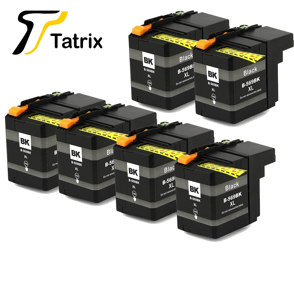 Tatrix LC569XL LC569 Совместимый картридж для печати LC569 для Brother MFC-J3520/MFC-J3720