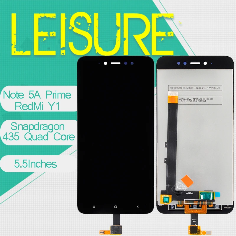 

4GB For Xiaomi Redmi Note 5A Prime Lcd Display Touch Screen Digitizer Assembly Display Y1 Lcd