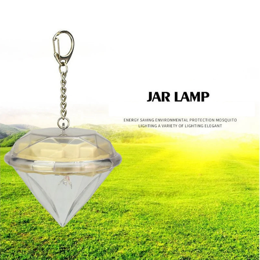 

Solar light outdoors LED lantern diamond hanging lamp waterproof villa garden park courtyard corridor window decoration lamp