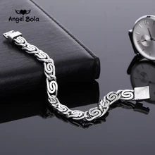 Майами, кубинская Сеть браслет мужские браслеты "Будда" мужские s браслет цепочка винтажный античный серебряный Rolo цепи ювелирные изделия вечерние подарки