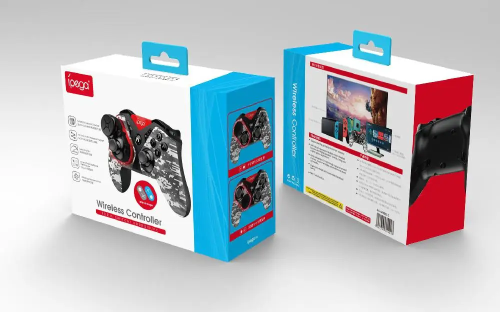 BEESCLOVER геймпад Bluetooth 3 0 USB интерфейс джойстик 650 мАч аккумулятор пластик для n