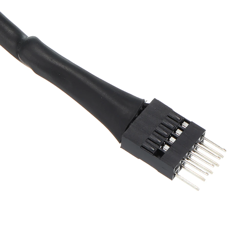 USB мужчина к материнской плате 9-контактный разъем кабеля для передачи данных переключение материнская плата USB 9 pin-код