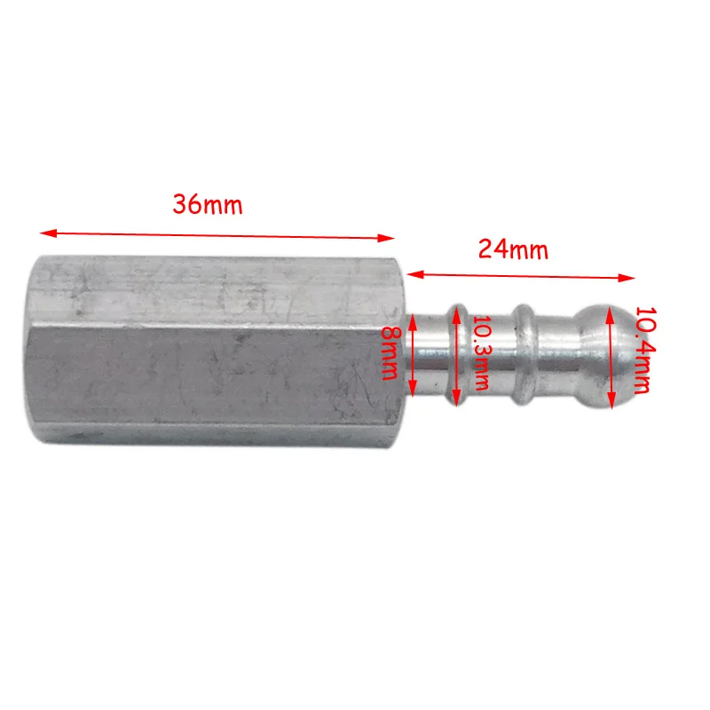 2 шт. газовый нагреватель клапан разъем Внутренняя резьба M10* 1 резьба 10 мм пагода алюминиевый разъем