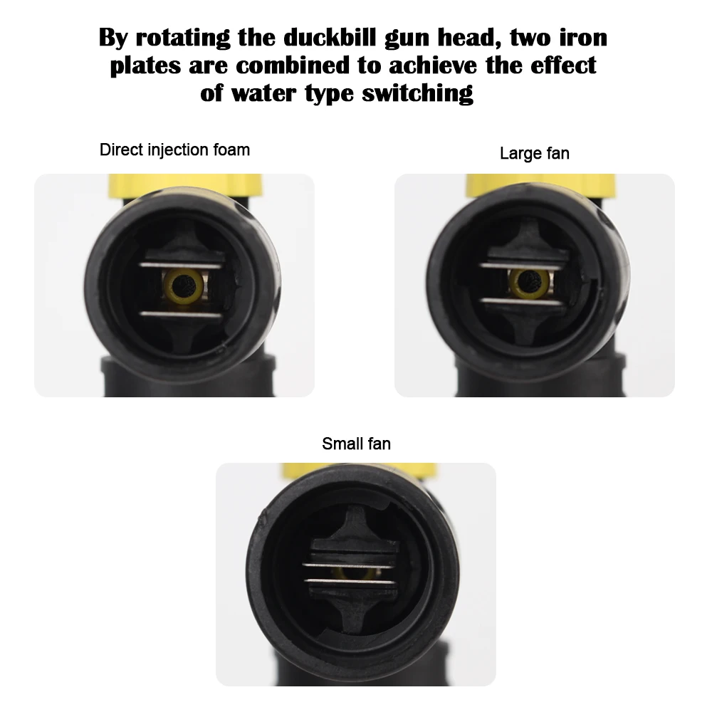 High-Pressure Foam Spray Nozzle for Car and Motorcycle Cleaning