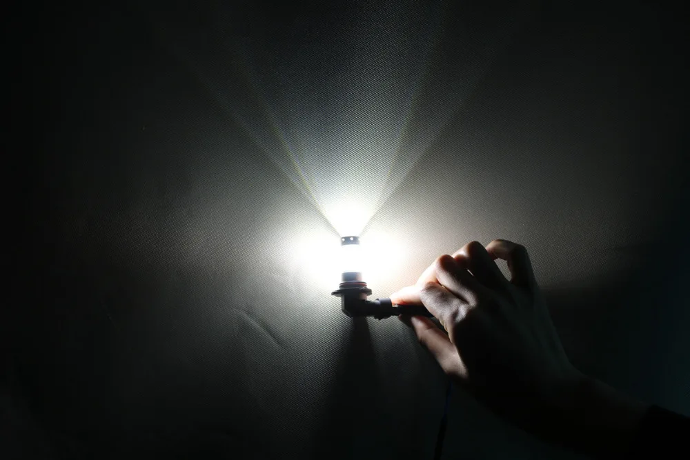 2 шт. супер светодиодный помощи при парковке 150W 360 ° угол луча H7 H11 светодиодные лампы Автомобильные противотуманные фары 12V 6500K белый дневные огни, ходовые огни