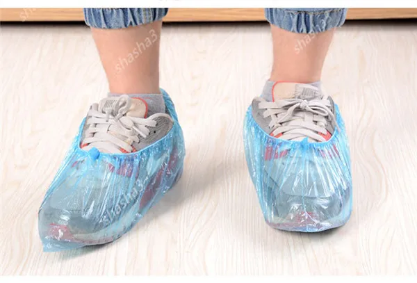 Для выведения токсинов 40 шт Пластик Водонепроницаемый одноразовые бахилы