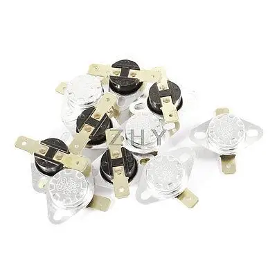 

10 Pcs KSD301 250V 10A 95 Celsius Normal Close Temperature Controlled Switch