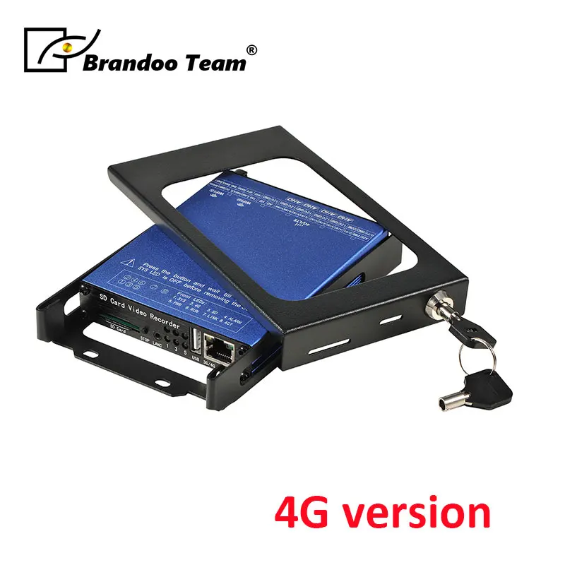 Gps 4G WI-FI 4 канал; Автомобильный видеорегистратор H.265/H.264 SD Card DVR Регистраторы Автомобильный регистратор g-сенсором для автомобилей такси школьный автобус мониторинга - Название цвета: 4G version